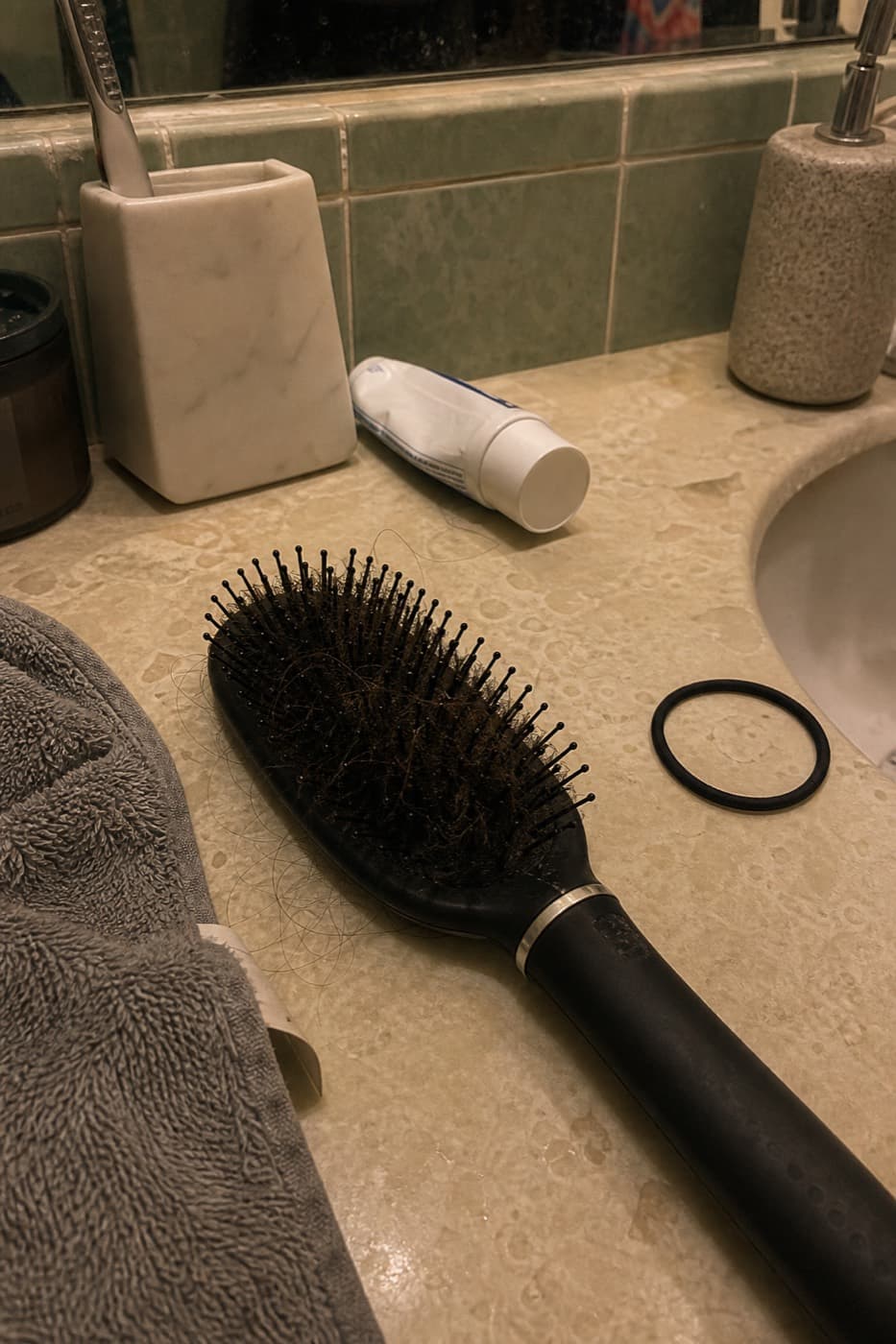 GLP-1 hair loss tracker: shedding, protein, weight speed, and photo notes